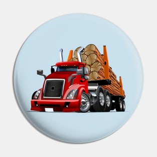 Cartoon truck Pin