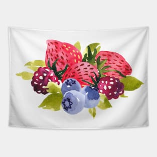 Sweet colorful berries Tapestry