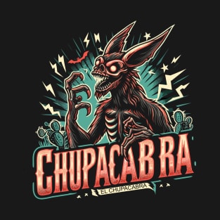 El Chupacabra Cryptid Cryptozoology T-Shirt