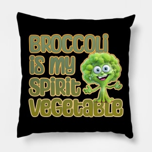 Broccoli is my Spirit Animal Pillow