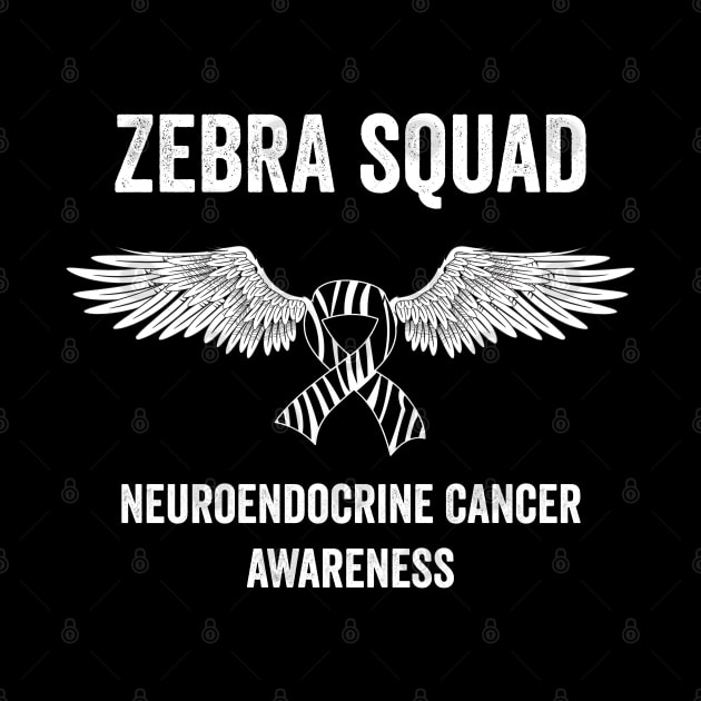 Neuroendocrine tumor awareness month - Zebra squad neuroendocrine cancer support by Merchpasha1