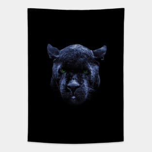 Black jaguar Tapestry