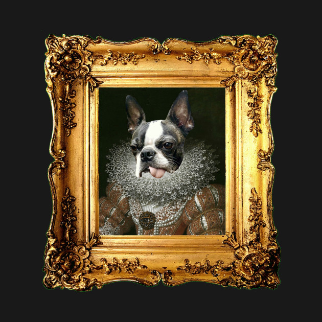 Discover Queen Willow - Boston Terrier - T-Shirt