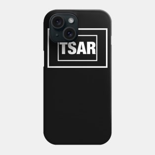 The Russian word " TSAR "(it's like an Emperor))) in English transcription Phone Case