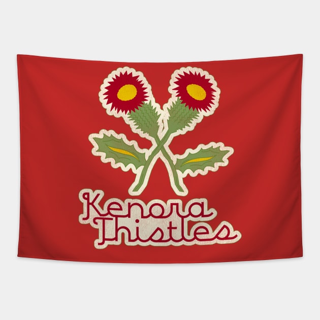 Defunct Kenora Thistles Hockey Team Tapestry by Defunctland