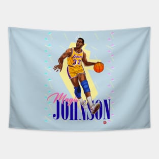 Earvin "Magic" Johnson Jr. #32 Tapestry