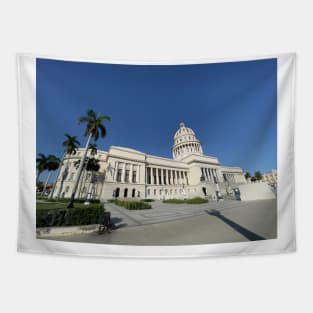 Capitol of Havana, Cuba. Tapestry