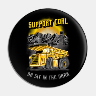 Dump Truck Support Coal Pin