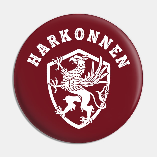 Harkonnen (White) Pin by VanHand