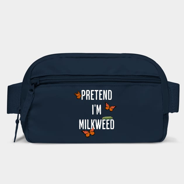 Pretend I'm Milkweed funny lazy Halloween costume by Luxinda