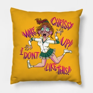 Chrissy Wake Up! Pillow