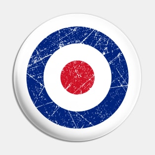 United Kingdom Roundel Vintage Pin