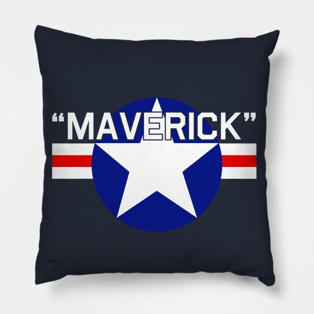 Maverick Pillow by PopCultureShirts