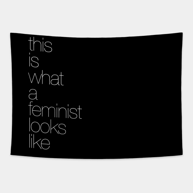 This is what Feminist looks like Tapestry by TheAllGoodCompany