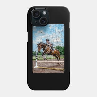 HORSE JUMPING Phone Case