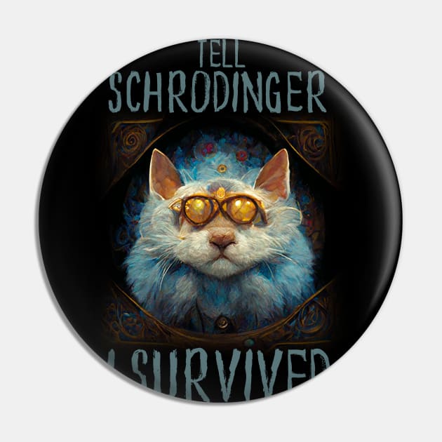 Physics Girl | Schrodinger's Cat Enamel Pin