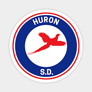 Vintage Huron South Dakota Magnet