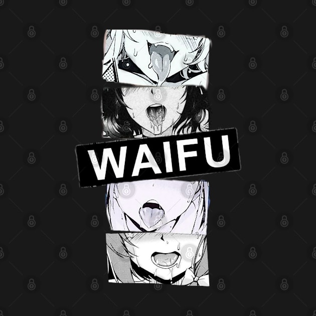 Ahegao Ecchi Anime Hentai Waifus by valival