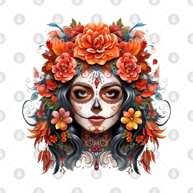 Day of the Dead Woman #1 by Chromatic Fusion Studio