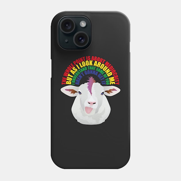 Mediocrity Phone Case by Mansemat