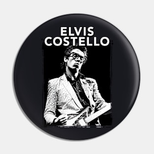 Elvis Costello Pin