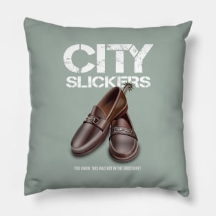 City Slickers - Alternative Movie Poster Pillow