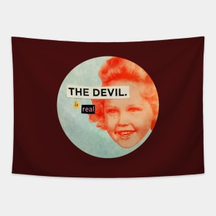 The Devil is Real Tapestry