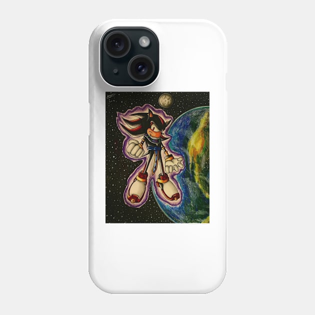 God of Destruction Shadow Phone Case by Saquanarts