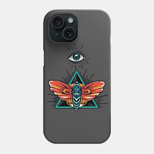 Moth eye Phone Case