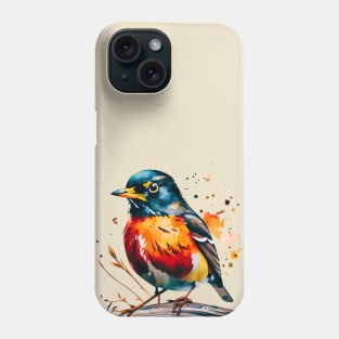 American Robin: Nature's Spring Messenger! Phone Case