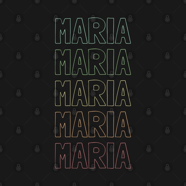 Maria Name Pattern by Insert Name Here