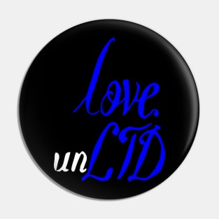 love unlimited Pin