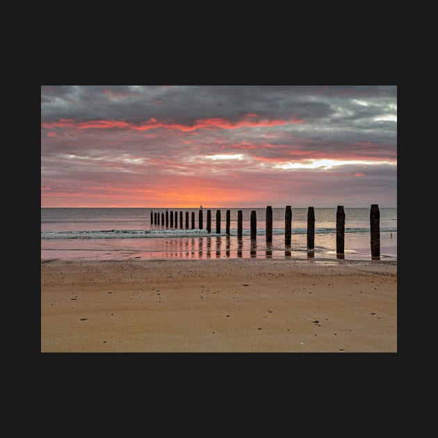 Blyth Beach Sunrise by Reg-K-Atkinson