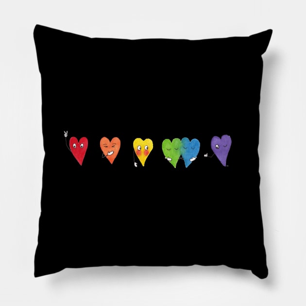 Happy Pride! Pillow by Jeneva_99