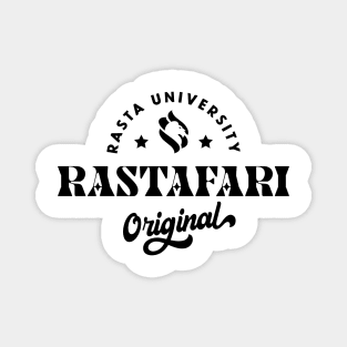 Rasta University Rastafari Original Reggae Magnet