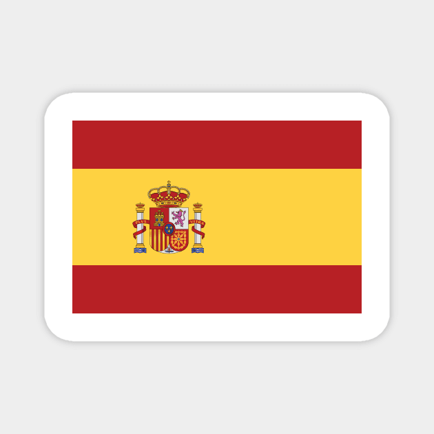 Spain Flag Magnet by designseventy