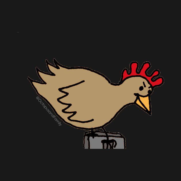 Evil Chicken by Annabelle Lee Designs