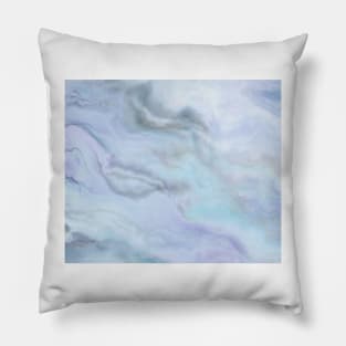 Violet skies opal Pillow