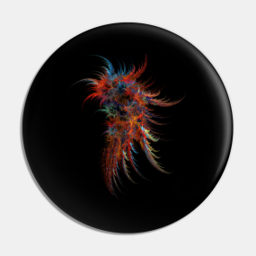 Fractal Art Pins Teepublic