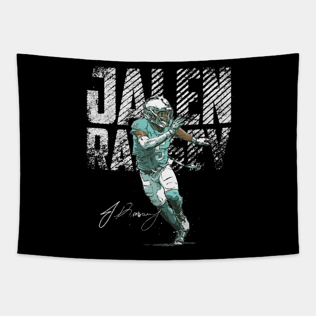 Jalen Ramsey Miami Bold Tapestry by danlintonpro