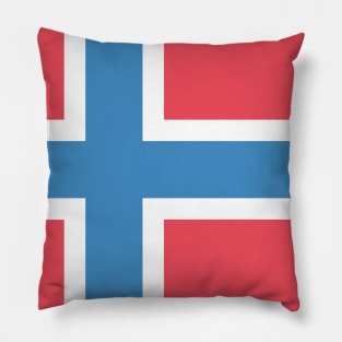 norway flag Pillow