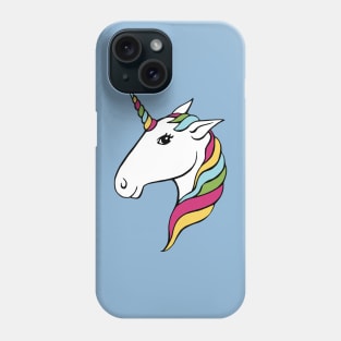 Unicorn Head Phone Case