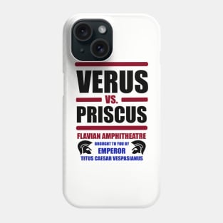 Roman Gladiators - Priscus vs. Verus Phone Case