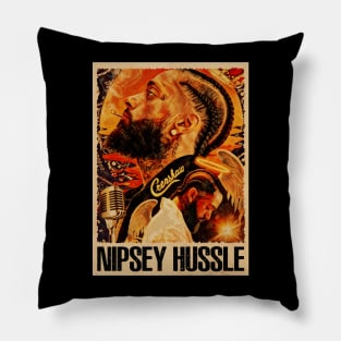 Marathon Mindset Nipsey Hussle's Strength In Images Pillow