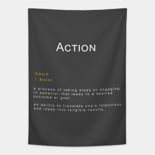 Motivational Word: Action Tapestry