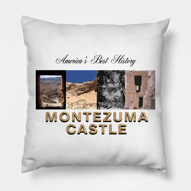 Montezuma Castle Pillow by teepossible