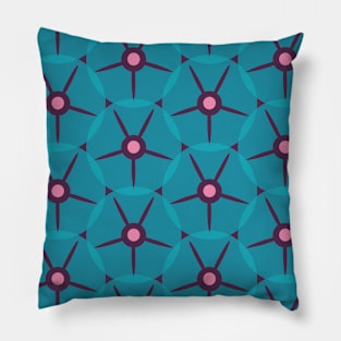 Petunia Blue Pillow