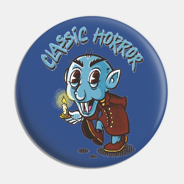 Classic Horror Nosferatu Pin by BeataObscura