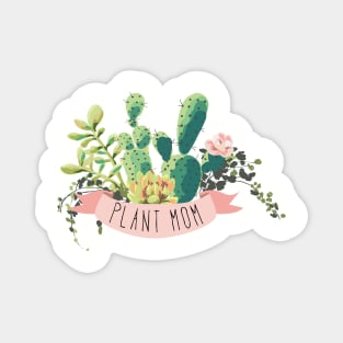 Plant Mom Magnet