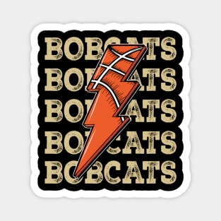 Funny Sports Bobcats Proud Name Basketball Classic Magnet